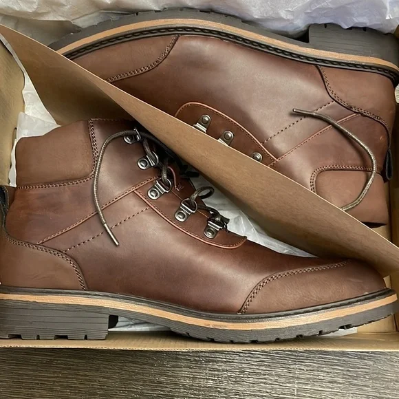 Unlisted By Kenneth Cole Baink Hiker Boot NEW In Box Size 10 - Picture 6 of 7